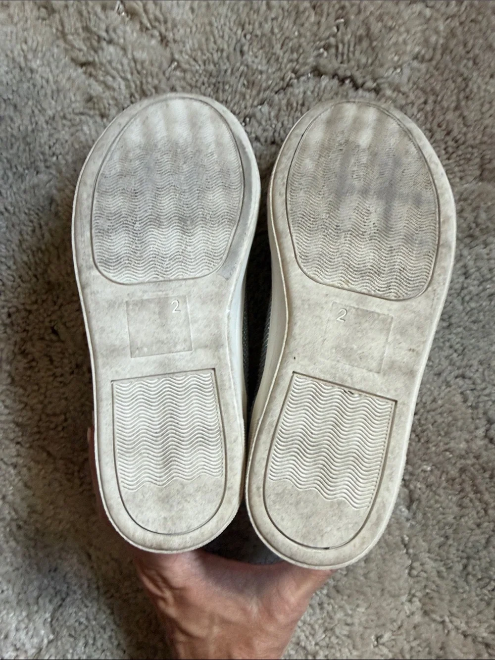 Soda White Sparkle Kids Lace-Up Sneakers